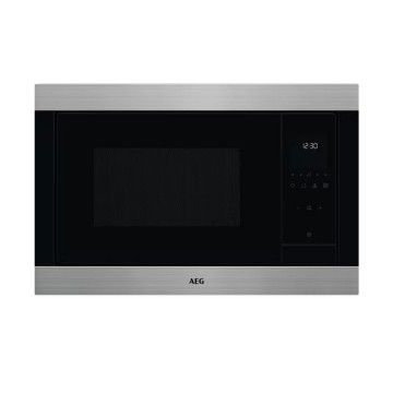 AEG MICROONDAS INTEG. 900W 25LT C/GRILL PRETO/INOX