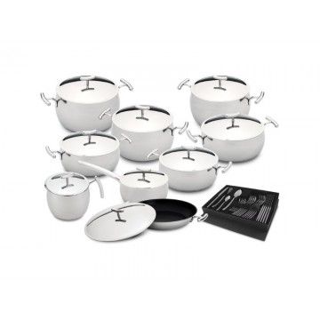 SILAMPOS TREM COZINHA 9 PEÇAS + FAQUEIRO 24 PEÇAS IND SILAMPOS TREM COZINHA 9 PEÇAS + FAQUEIRO 24 PEÇAS IND