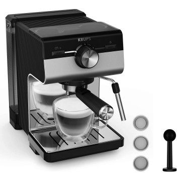KRUPS MAQUINA CAFE EXPRESSO MANUAL 15BARES AUTHENTIC + KRUPS MAQUINA CAFE EXPRESSO MANUAL 15BARES AUTHENTIC +