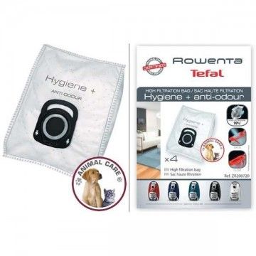 ROWENTA SACOS ASPIRADOR HYGIENE ANTIODOR ATE 4,5LT P/GAMA