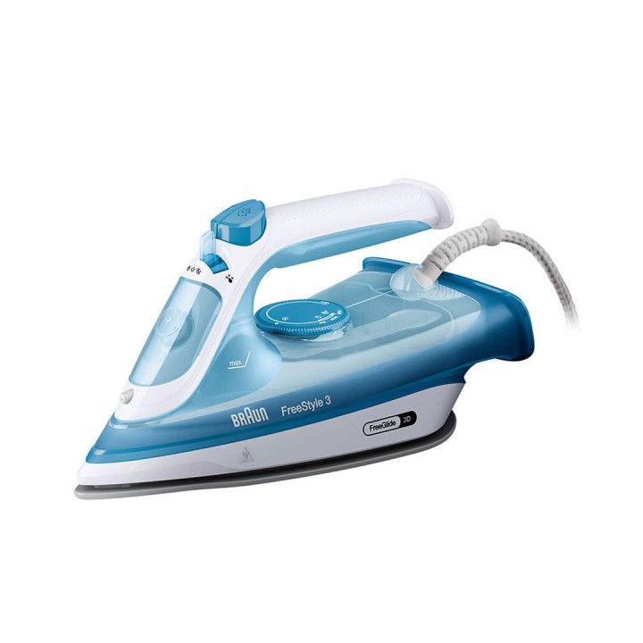 BRAUN FERRO VAPOR 2400W MAX VAPOR 170GR/MIN BASE CERAMICA 3D BRAUN FERRO VAPOR 2400W MAX VAPOR 170GR/MIN BASE CERAMICA 3D