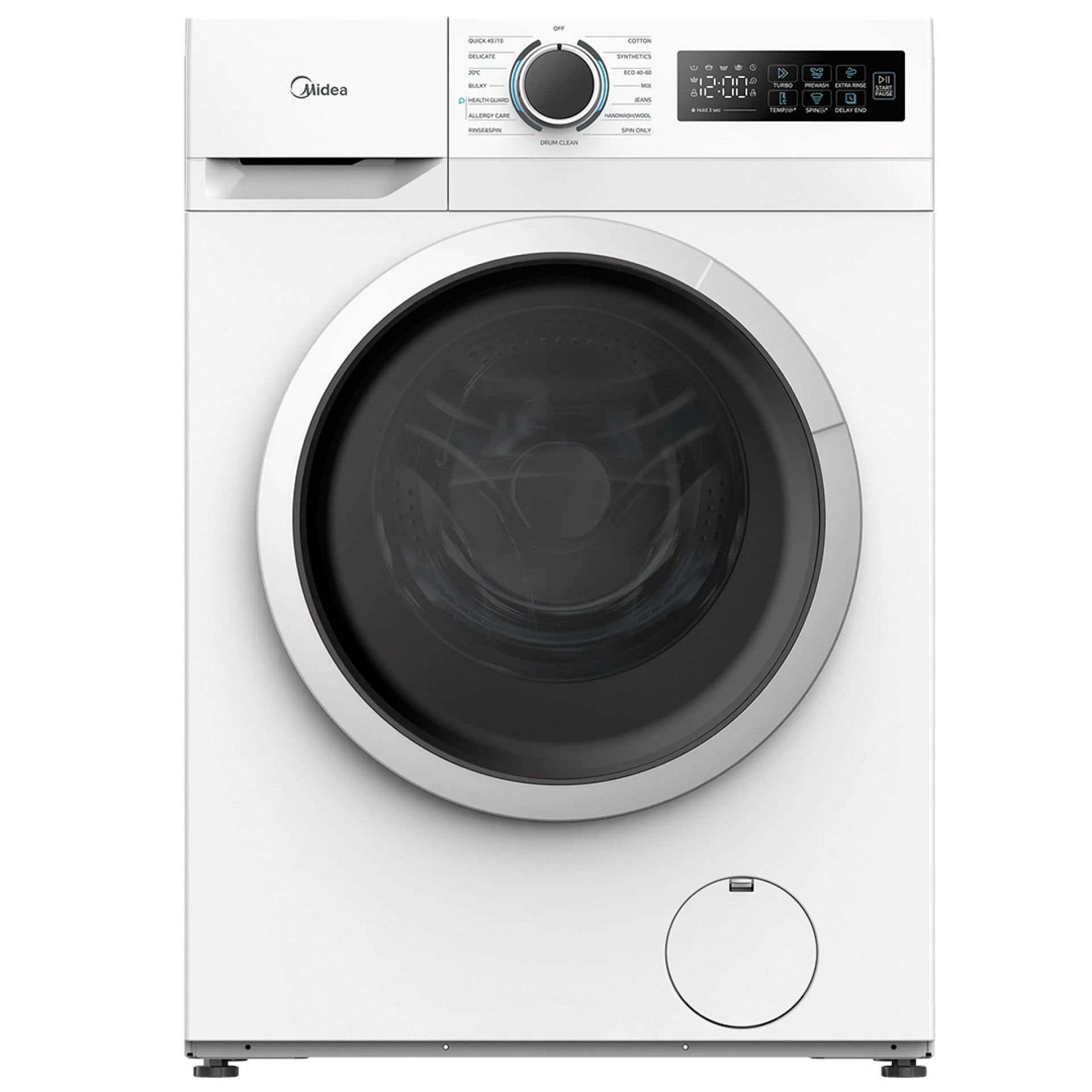 MIDEA MAQUINA ROUPA 10KG 1400RT BRANCA (A)