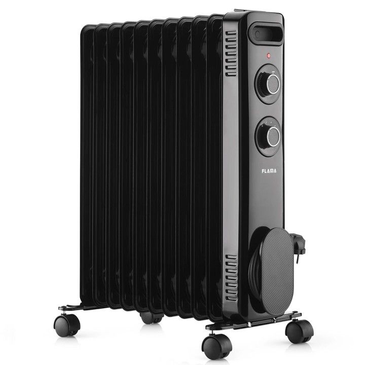 FLAMA RADIADOR OLEO 2500W 11 ELEMENTOS 3 NIVEIS AQUECIMENTO