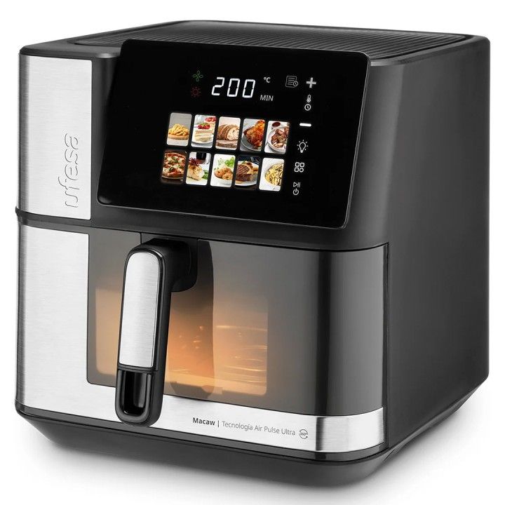 UFESA FRITADEIRA S/OLEO 8,8LT AIRE FRYER PRETA
