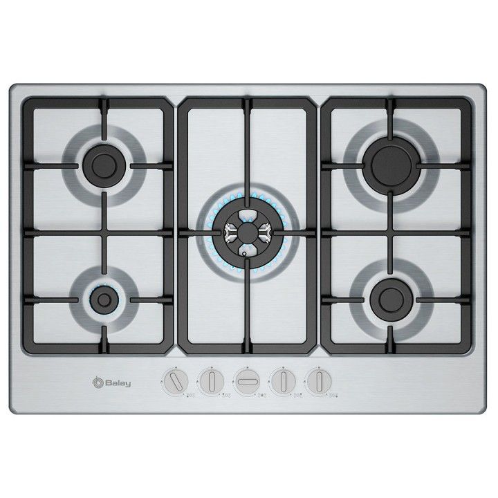 BALAY PLACA 5GAS 75CM INOX BALAY PLACA 5GAS 75CM INOX