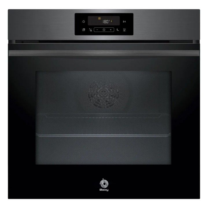 BALAY FORNO MULTIFUNÇOES 60CM 71LT CINZA/PRETO A+ BALAY FORNO MULTIFUNÇOES 60CM 71LT CINZA/PRETO A+