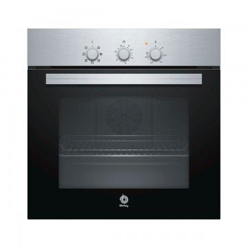 BALAY FORNO 60CM 66LT MULTIF 5PROG INOX A BALAY FORNO 60CM 66LT MULTIF 5PROG INOX A