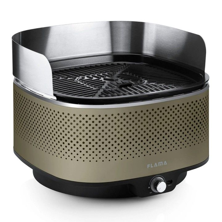 FLAMA GRELHADOR BARBECUE CARVAO GREEN