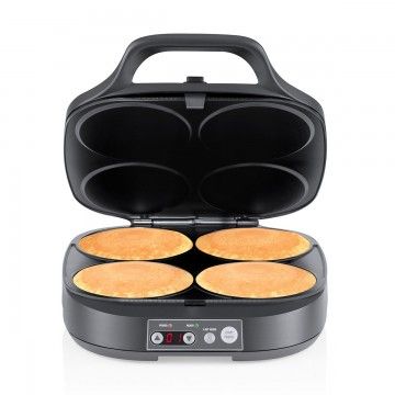 FLAMA MAQUINA DE PANQUECAS 2000W 4 CONCAVIDADES FLAMA MAQUINA DE PANQUECAS 2000W 4 CONCAVIDADES