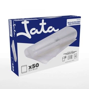 JATA SACOS PARA SELADOR VACUO 50UN 22X30CM JATA SACOS PARA SELADOR VACUO 50UN 22X30CM