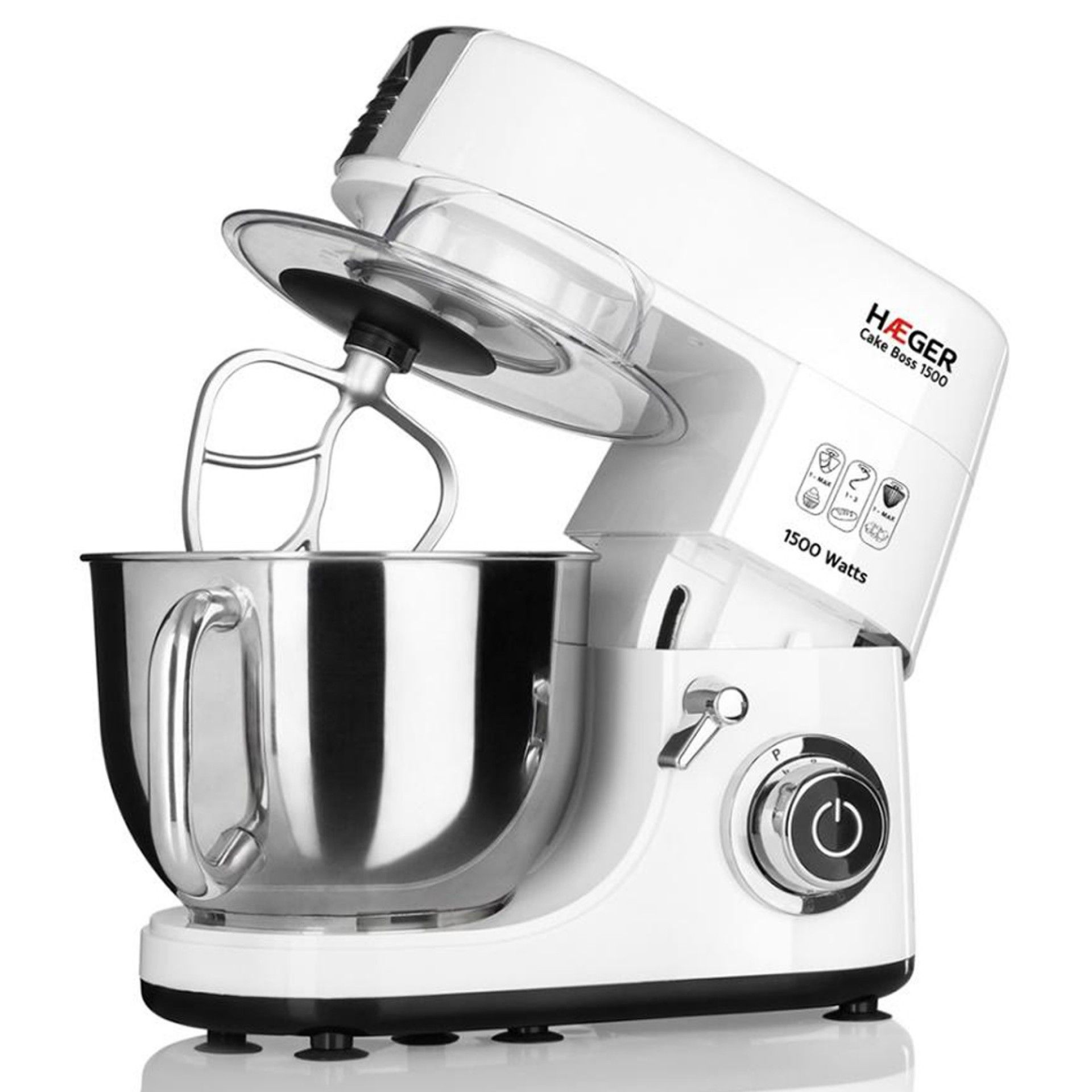 HAEGER ROBOT COZINHA 1500W TAÇA 6L