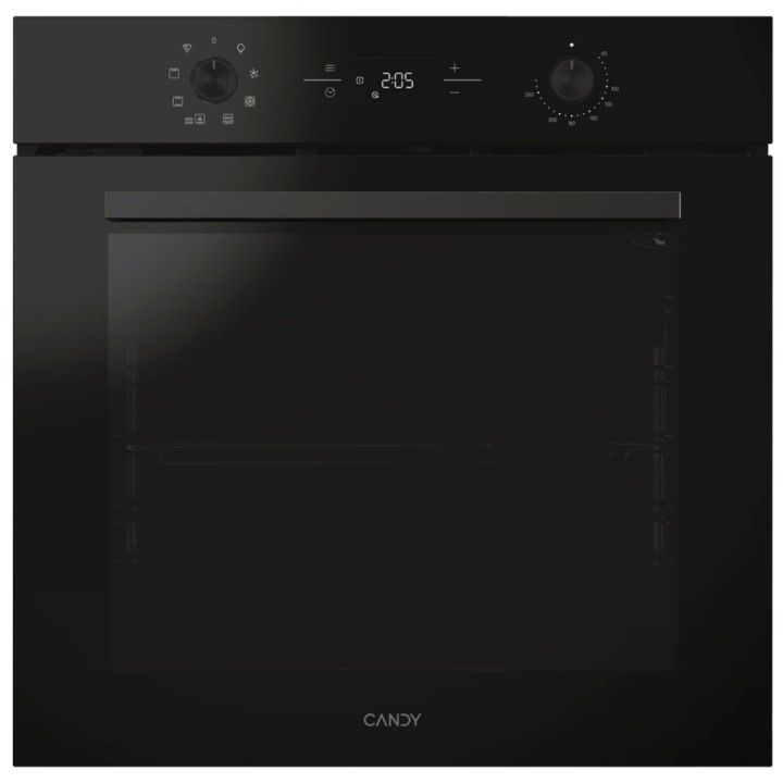 CANDY FORNO MULTIF. LIMPEZA HIDROLITICO 78LT PRETO (A+)