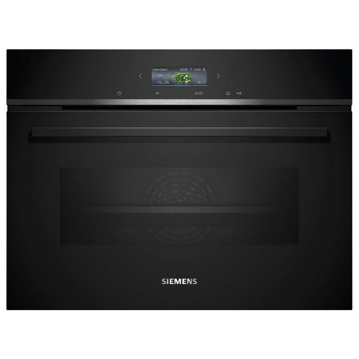 SIEMENS FORNO COMPACTO MULTIF. 47LT PRETO (A+) SIEMENS FORNO COMPACTO MULTIF. 47LT PRETO (A+)