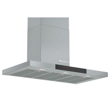BOSCH CHAMINE 90CM 3VELOC+2INT MAX 702M3/H INOX A BOSCH CHAMINE 90CM 3VELOC+2INT MAX 702M3/H INOX A