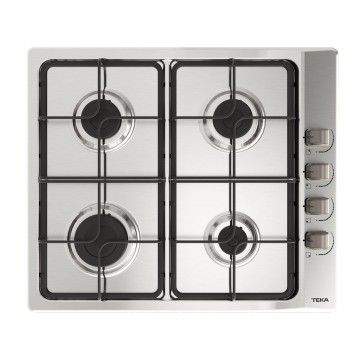 TEKA PLACA 60CM 4GAS BUT C/ INJ.P/ GAS NAT INOX TEKA PLACA 60CM 4GAS BUT C/ INJ.P/ GAS NAT INOX