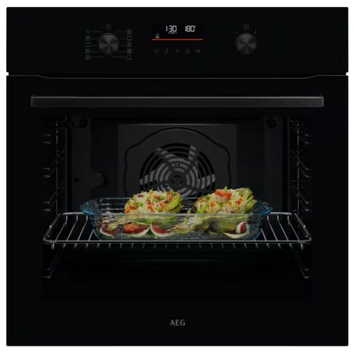 AEG FORNO MULTIF. PIROLITICO 72LT PRETO A++