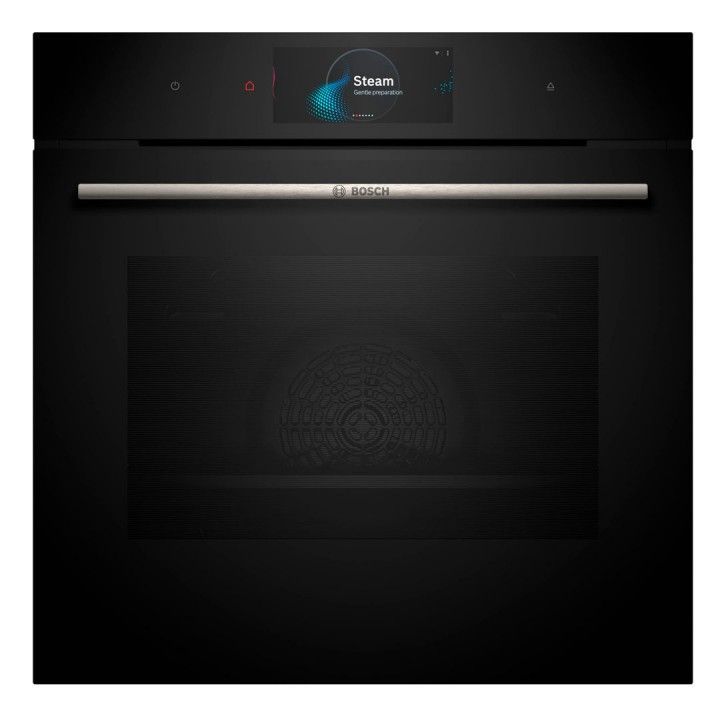BOSCH FORNO MULTIF 71LT ADDEDSTEAM VIDRO PRETO A+ BOSCH FORNO MULTIF 71LT ADDEDSTEAM VIDRO PRETO A+