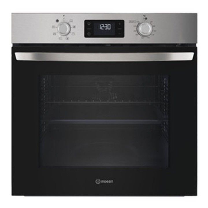 INDESIT FORNO MULTIF. PIROLITIDO HIDROLITICO 71LT INOX A++
