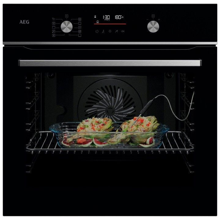 AEG FORNO MULTIFUN�OES 71LT PIROLITICO PRETO A+
