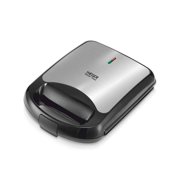 HAEGER SANDWICHEIRA 750W PLACA 23,4X23,4CM CORPO INOX HAEGER SANDWICHEIRA 750W PLACA 23,4X23,4CM CORPO INOX