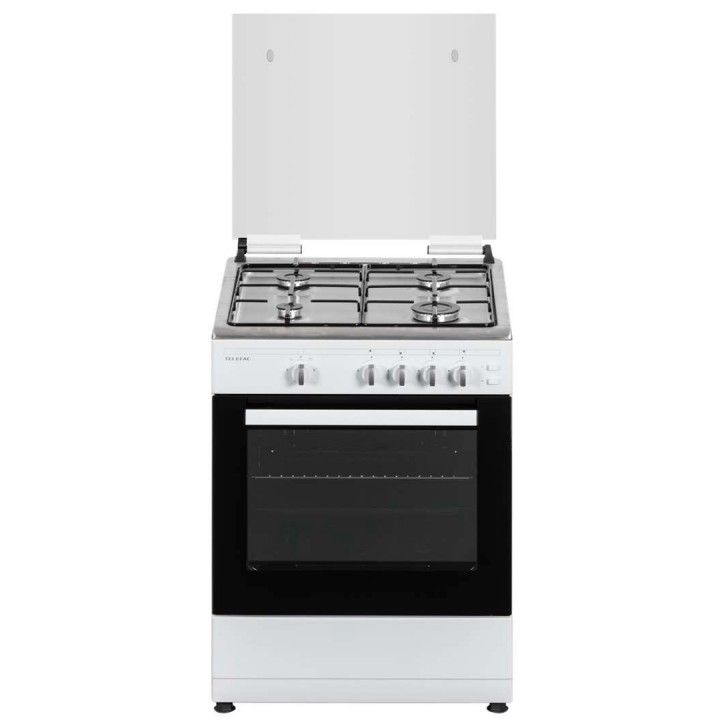 TELEFAC FOGAO 4G 855X600X630 FORNO GAS 55LT BRANCO