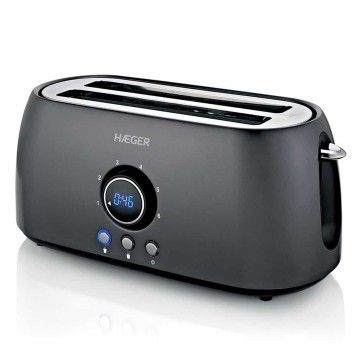 HAEGER TORRADEIRA 1400W 2 RANHURAS LONGAS C/TEMPORIZADOR