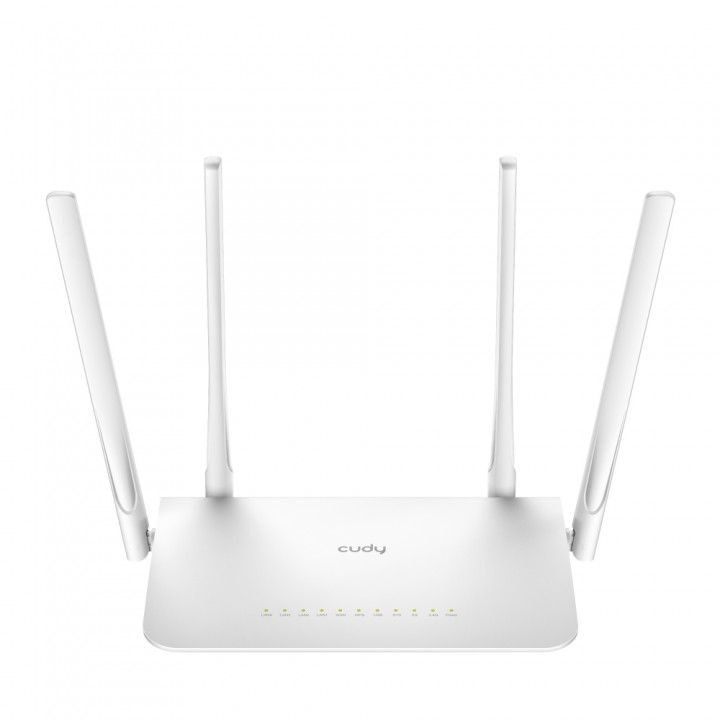 CUDY ROUTER AC1200 DUAL BAND WIFI 5 PORTAS 4 ANTENAS CUDY ROUTER AC1200 DUAL BAND WIFI 5 PORTAS 4 ANTENAS