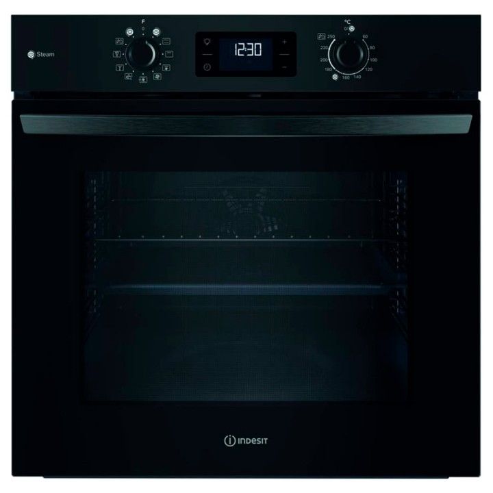 INDESIT FORNO MULTIF. HIDROLITICO 71LT PRETO A+ INDESIT FORNO MULTIF. HIDROLITICO 71LT PRETO A+