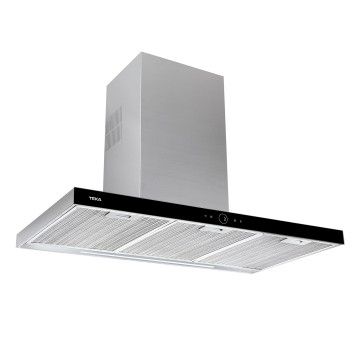 TEKA CHAMINE DE PAREDE 90CM INOX/PRETO A+ TEKA CHAMINE DE PAREDE 90CM INOX/PRETO A+