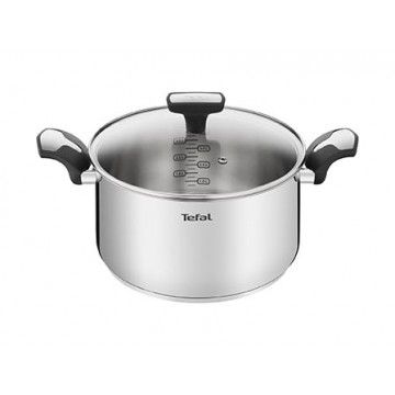 TEFAL TACHO EMOTION INDUÇAO 24CM 5,2LT +TAMPA VIDRO TEFAL TACHO EMOTION INDUÇAO 24CM 5,2LT +TAMPA VIDRO
