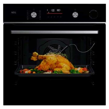 AEG FORNO MULTIF. VAPOR PIROLITICO 72LT PRETO A++ AEG FORNO MULTIF. VAPOR PIROLITICO 72LT PRETO A++