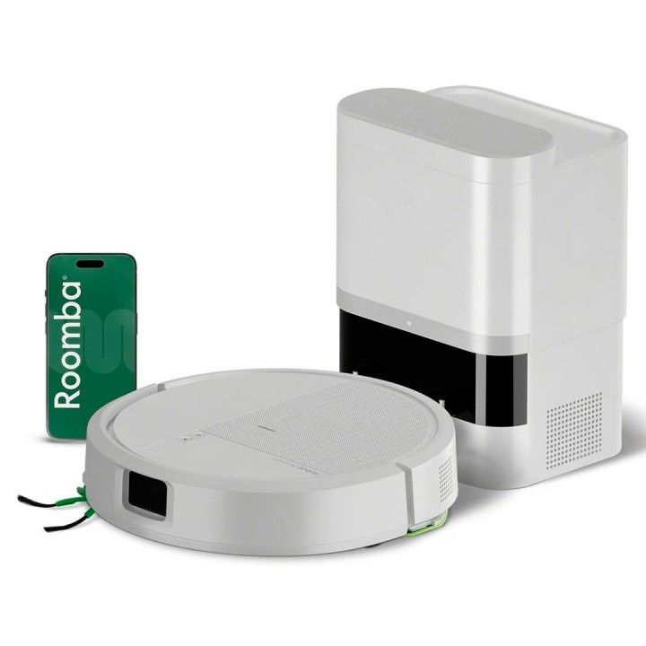 IROBOT ASPIRADOR ROBOT ROOMBA BASE AUTOEMPTY 115 BRANCO