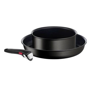 TEFAL 3PEÇAS INGENIO FRIG.28CM+CAÇAROLA 20CM + PEGA TEFAL 3PEÇAS INGENIO FRIG.28CM+CAÇAROLA 20CM + PEGA