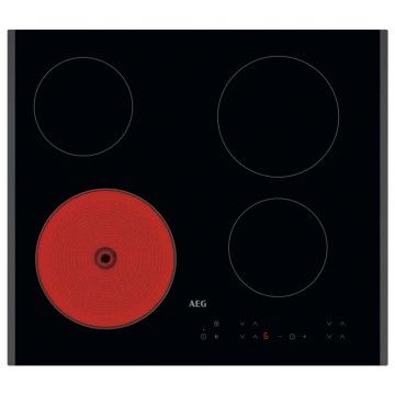 AEG PLACA VITRO 60CM 4ZONAS BISELADA AEG PLACA VITRO 60CM 4ZONAS BISELADA