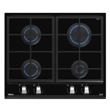 TEKA PLACA CRISTALGAS 60CMS 4 GAS BUT C/INJ P/GAS NAT TEKA PLACA CRISTALGAS 60CMS 4 GAS BUT C/INJ P/GAS NAT