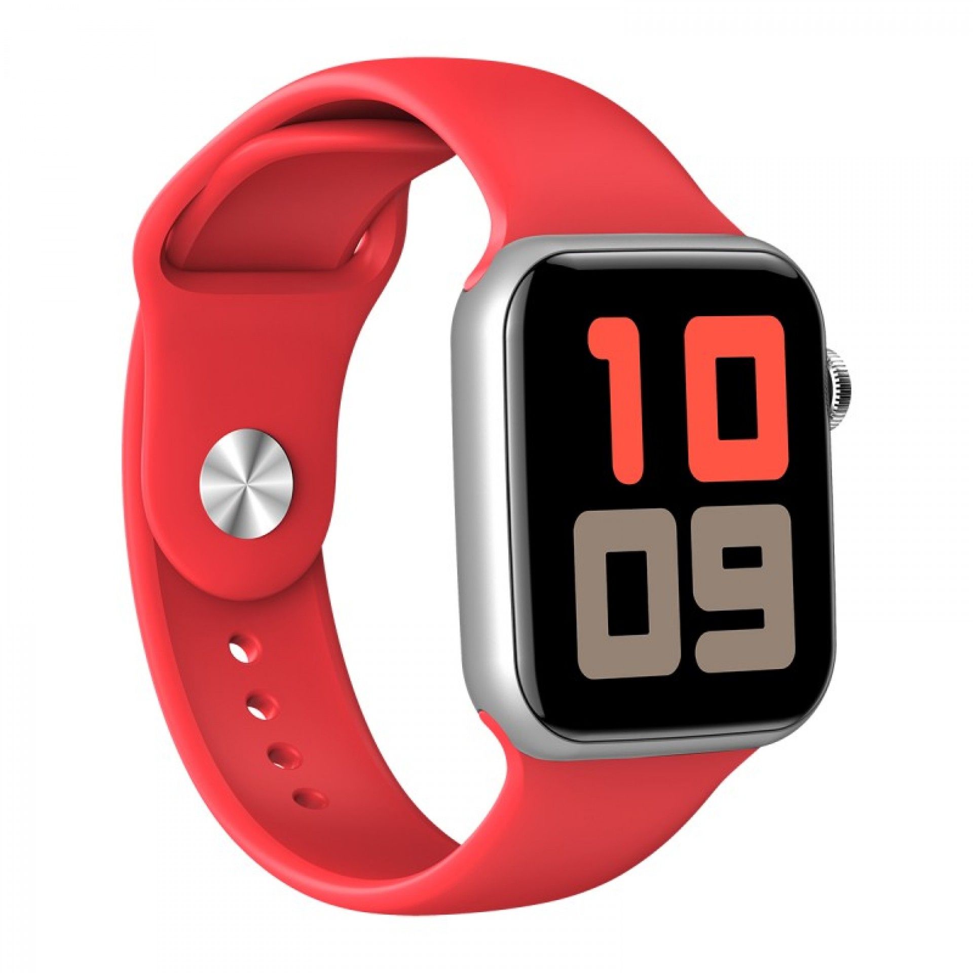 DCU SMARTWATCH COLORFUL BRANCO E VERMELHO
