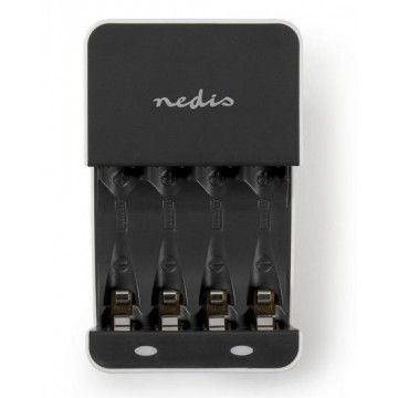 NEDIS CARREGADOR PILHAS 1.2V DC AA/ AAA TYPE C NEDIS CARREGADOR PILHAS 1.2V DC AA/ AAA TYPE C