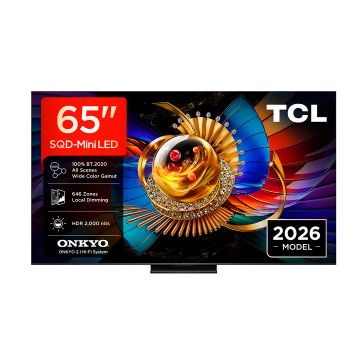 TCL QLED 65" 4K UHD GOOGLE TV 4HDMI 1USB (E)