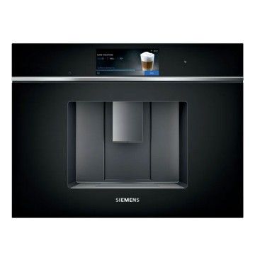 SIEMENS MAQUINA CAFE INTEGRAR 45CM VIDRO PRETO