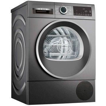 BOSCH SECADOR ROUPA 9KG BOMBA CALOR CINZA (C) BOSCH SECADOR ROUPA 9KG BOMBA CALOR CINZA (C)