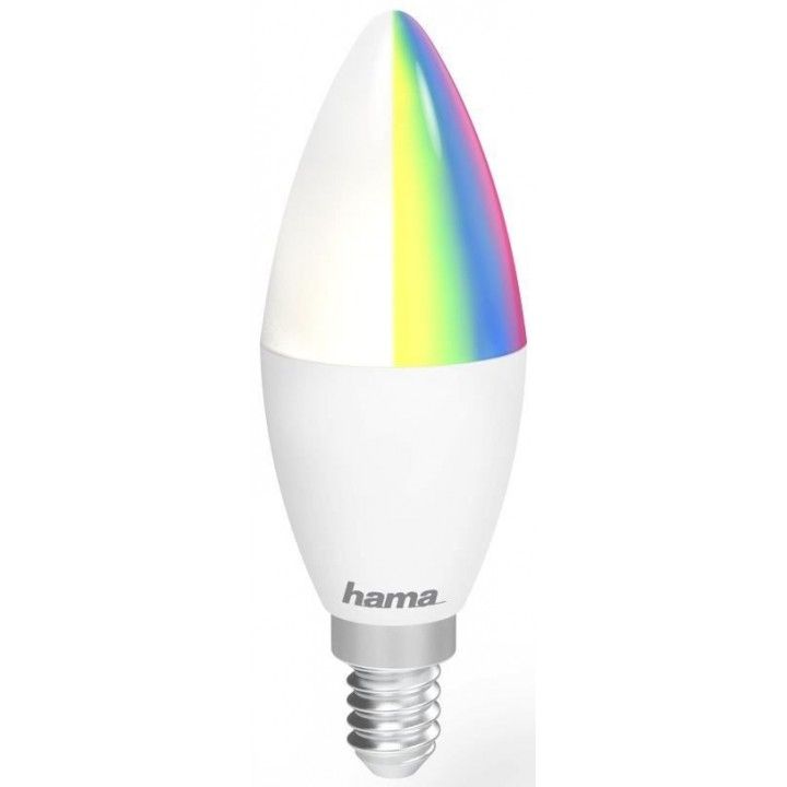 HAMA WIFI LED LIGHT E14 5.5W RGB+CCT CAN BE DIMMED HAMA WIFI LED LIGHT E14 5.5W RGB+CCT CAN BE DIMMED