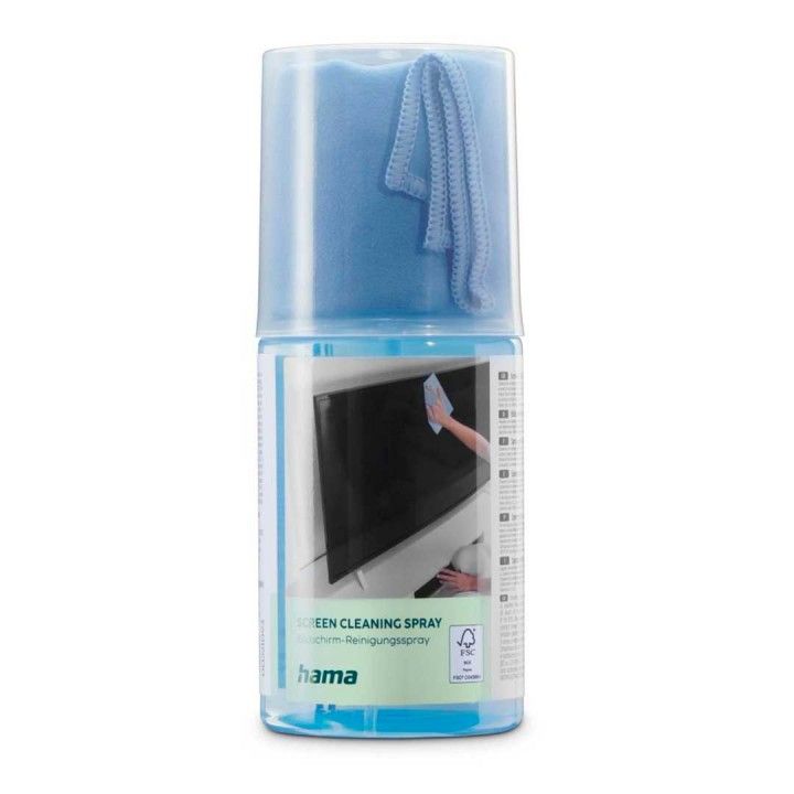 HAMA KIT LIMPEZA TV SPRAY + PANO HAMA KIT LIMPEZA TV SPRAY + PANO