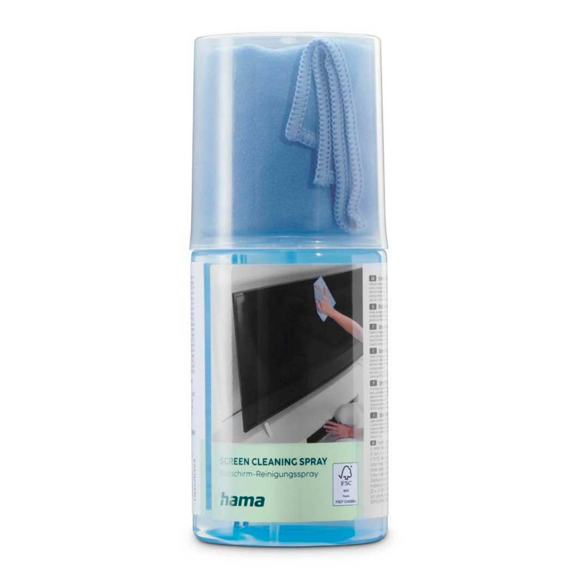 HAMA KIT LIMPEZA TV SPRAY + PANO