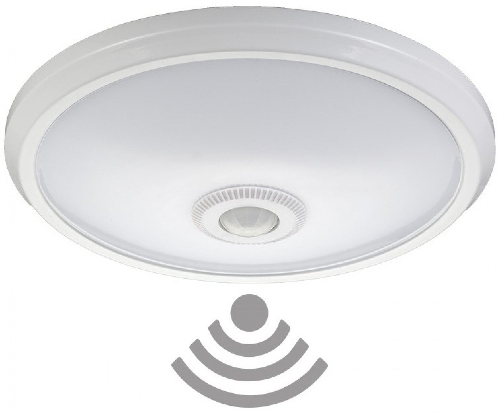 EDM LAMPADA LED 16W 1100LM 29CM SENSOR 6M