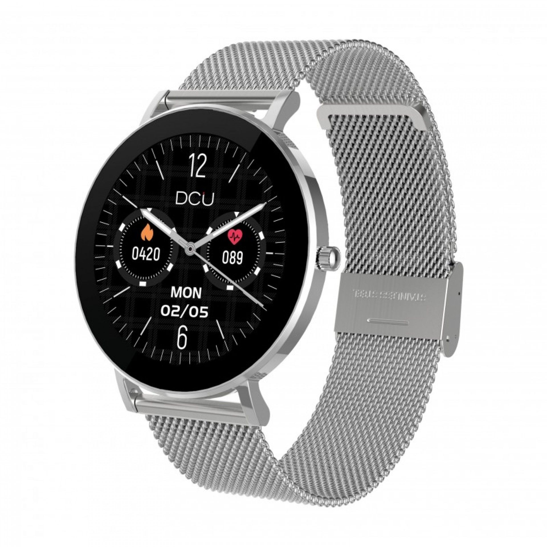 DCU SMARTWATCH BOULEVARD BLUETOOTH PRATA