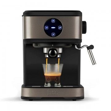 BLACK & DECKER MAQUINA CAFE EXPRESSO MANUAL 850W 20BARES BLACK & DECKER MAQUINA CAFE EXPRESSO MANUAL 850W 20BARES