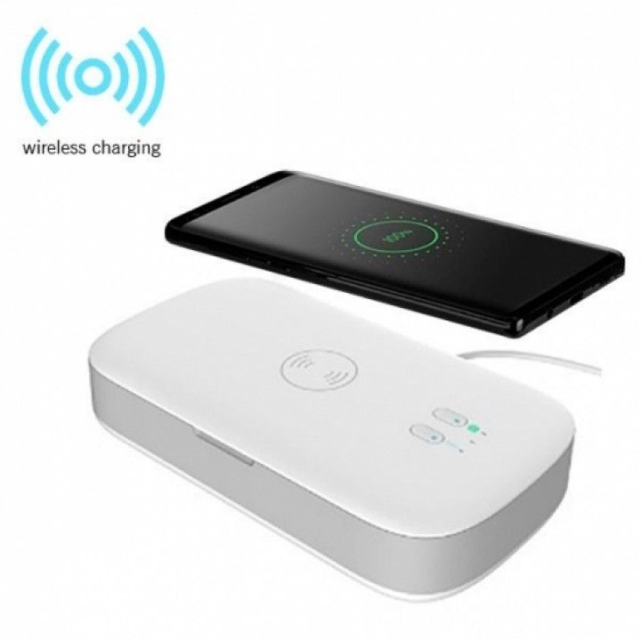 CONCEPTRONIC CIRO ESTERILIZADOR UVC C/  WIRELESS CHARGER