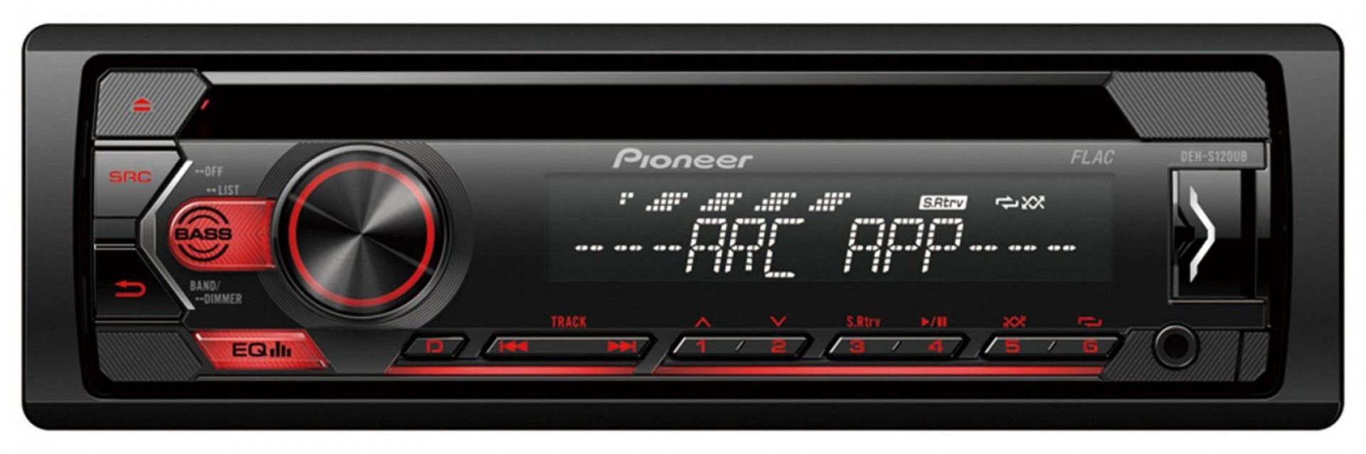 PIONEER AUTO RADIO RDS CD USB ENTRADA AUX ILUM.VERMELHA