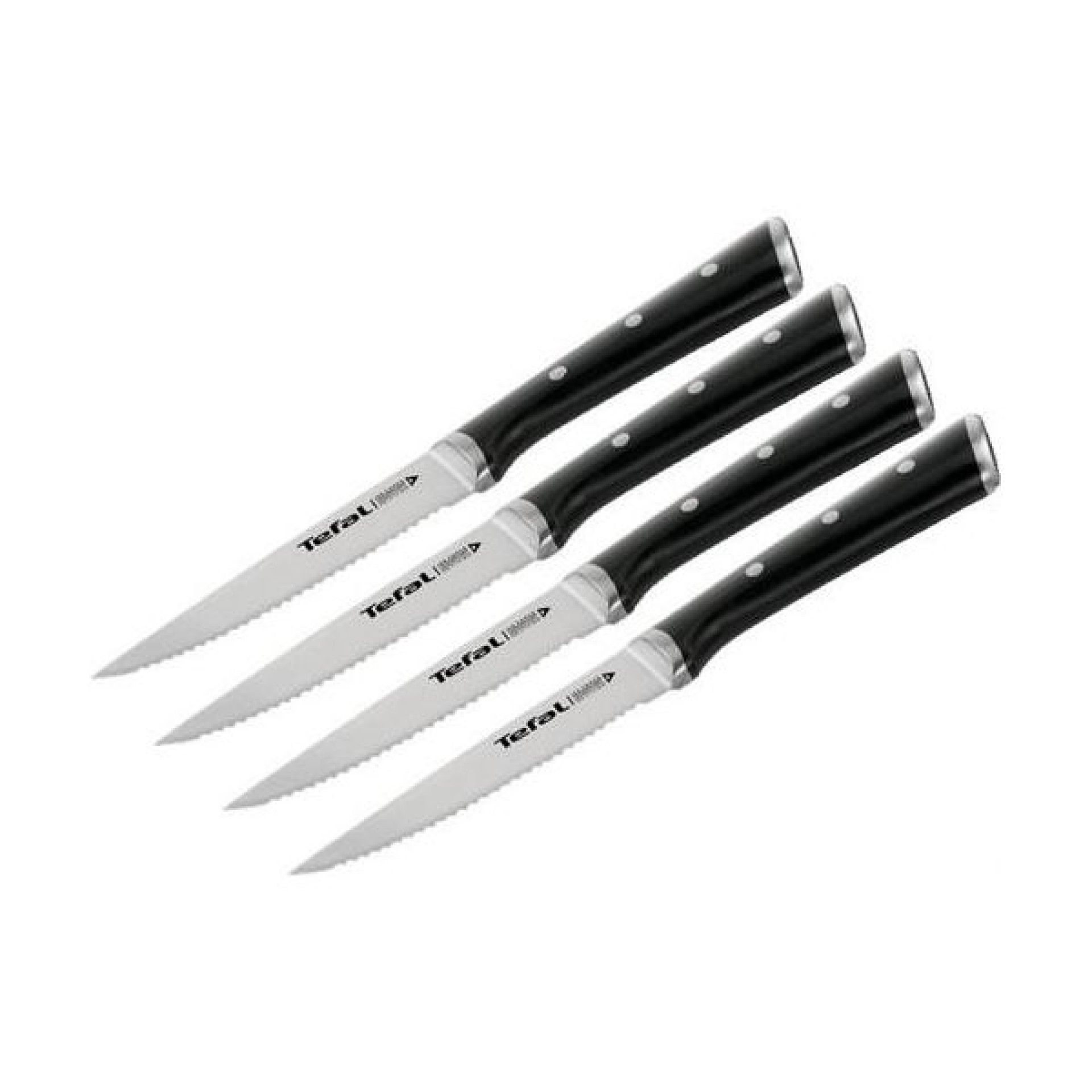 TEFAL SET 4FACAS DE CARNE 11CM ICE FORCE
