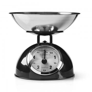 NEDIS BALANÇA COZINHA MAX 5KG PRETA NEDIS BALANÇA COZINHA MAX 5KG PRETA
